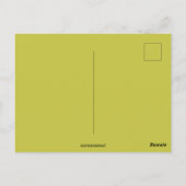  kinderen onder een klok gelukkig nieuwjaar briefkaart (Achterkant)