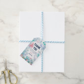 Kinderen onder het Zee 'Birthday'-Bedankt Cadeaulabel (Met Touw)