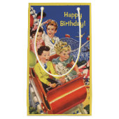  Kinderen - Onderzetter van Roller Fun Birthday Pa Klein Cadeauzakje (Voorkant)