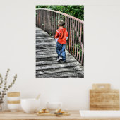 KINDEREN ONSCHULD EN AVONTUUR FOTO POSTER (Keuken)