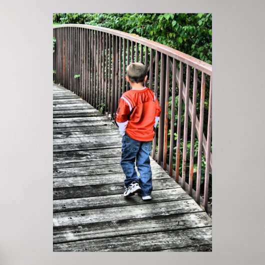 KINDEREN ONSCHULD EN AVONTUUR FOTO POSTER (Voorkant)