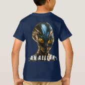 Kinderen ontworpen T-shirt (Achterkant)