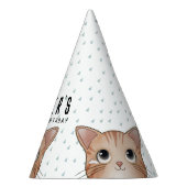 Kinderen op Birthday feest met schattige kleine ka Feesthoedjes (Rechts)