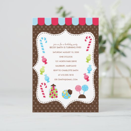 Kinderen op Birthday Party Kaart (Staand voorkant)