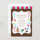 Kinderen op Birthday Party Kaart (Voorkant / Achterkant)