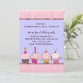 Kinderen op Birthday Party Kaart (Staand voorkant)