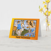 Kinderen op de Kaart van de Partij van de Hallowee (Gele Bloem)