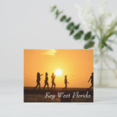 Kinderen op de steiger Key West Florida Briefkaart (Staand voorkant)