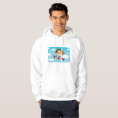 Kinderen op een vlak hoodie (Voorkant volledig)