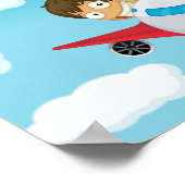 Kinderen op een vlak poster (Hoek)