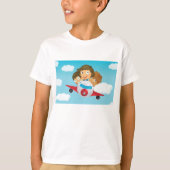 Kinderen op een vlak t-shirt (Voorkant)
