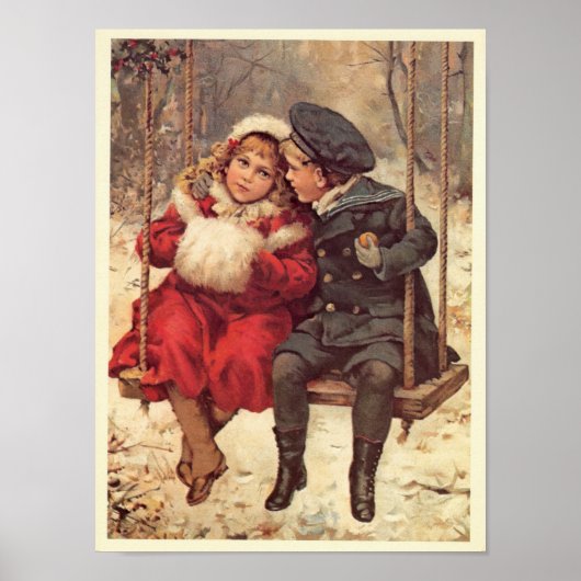 Kinderen op een zijspoor poster (Voorkant)