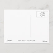 Kinderen op het strand briefkaart (Achterkant)