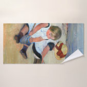 Kinderen op het strand, Cassatt Badhanddoek (Badhanddoek)