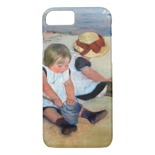 Kinderen op het strand, Cassatt Case-Mate iPhone Case (Achterkant)