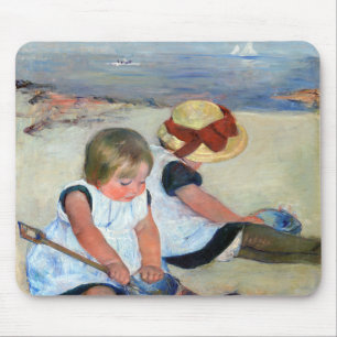 Kinderen op het strand, Cassatt Muismat