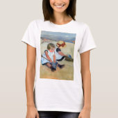 Kinderen op het strand, Cassatt T-shirt (Voorkant)