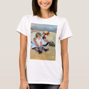 Kinderen op het strand, Cassatt T-shirt