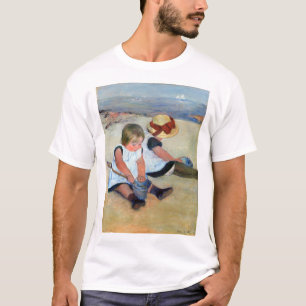 Kinderen op het strand, Cassatt T-shirt