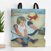 Kinderen op het strand | Mary Cassatt Tote Bag