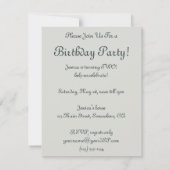 Kinderen op het strand van Cassatt,  verjaardag Kaart (Achterkant)