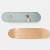 Kinderen op het Zee (Summer Beach Scene) Persoonlijk Skateboard (Horizontaal)