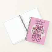 Kinderen Op Maat Gemaakte Ballet Schets Notitieboek (Binnen)