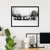 Kinderen op slaapplaatsen in het Central Park 1915 Poster (Thuiskantoor)