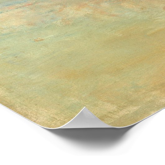 Kinderen op strand - Mary Cassatt Fine Art Poster (Hoek)