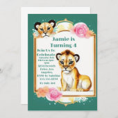 Kinderen op zaterdag met een uitnodiging om op een (Voorkant / Achterkant)