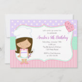 Kinderen op zaterdag Uitnodigingen (koken op de ka (Voorkant)