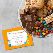 Kinderen op zaterdag Uitnodigingen {Snoep Buffet}