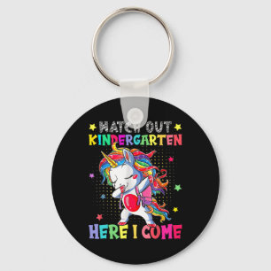 Kinderen opgepast kleuterschool ik kom terug naar sleutelhanger