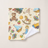 Kinderen Oude Speelgoed Bad Handdoek (Wasdoekje)