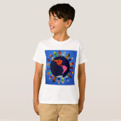 Kinderen over de hele wereld in de Shirt (Voorkant volledig)