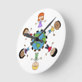 Kinderen over de hele wereld ronde klok (Hoek)