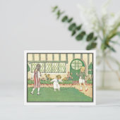 kinderen overvallen door H. Willebeek Le Mair Briefkaart (Staand voorkant)