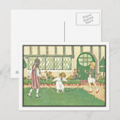 kinderen overvallen door H. Willebeek Le Mair Briefkaart (Voorkant / Achterkant)