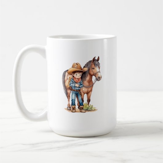 Kinderen Paard Mok (Links)