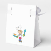 Kinderen Pancake Feest Favor Doos Bedankdoosjes (Achterkant)
