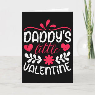 Kinderen Papa's Kleine Valentijnsdag Hart Liefde K Kaart