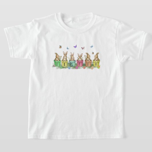 Kinderen Pasen T-Shirt (Laagn)