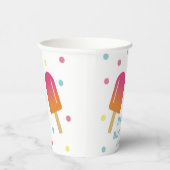 Kinderen Pastel Ice Pop Paper Cups Papieren Bekers (Rechts)