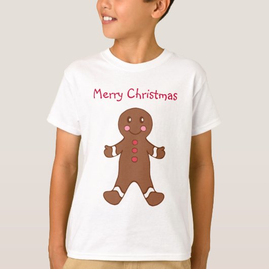 Kinderen Peperkoek T-Shirt (Voorkant)