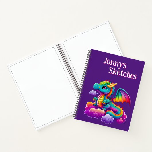 Kinderen Personaliseer Schets Notitieboek (Binnen)