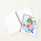 Kinderen Persoonlijk Schetsboek Spiraal Notebook Notitieboek (Binnen)