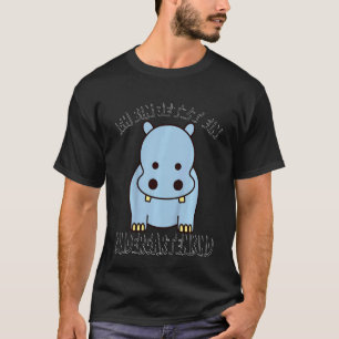 Kinderen Peuter Cute Dier Nijlpaard Peuter Kind T-shirt