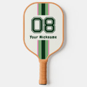Kinderen Pickleball Aangepaste Naam Nummer & Bijna Paddle (Achterkant)