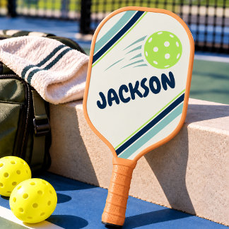 Kinderen Pickleball Aangepaste Naam Nummer & Bijna Paddle