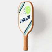 Kinderen Pickleball Aangepaste Naam Nummer & Bijna Paddle (Links)